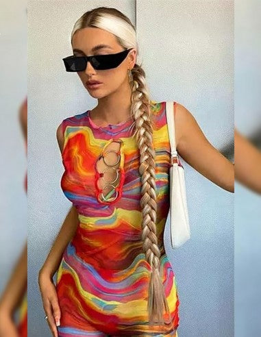Vestido Multicolor