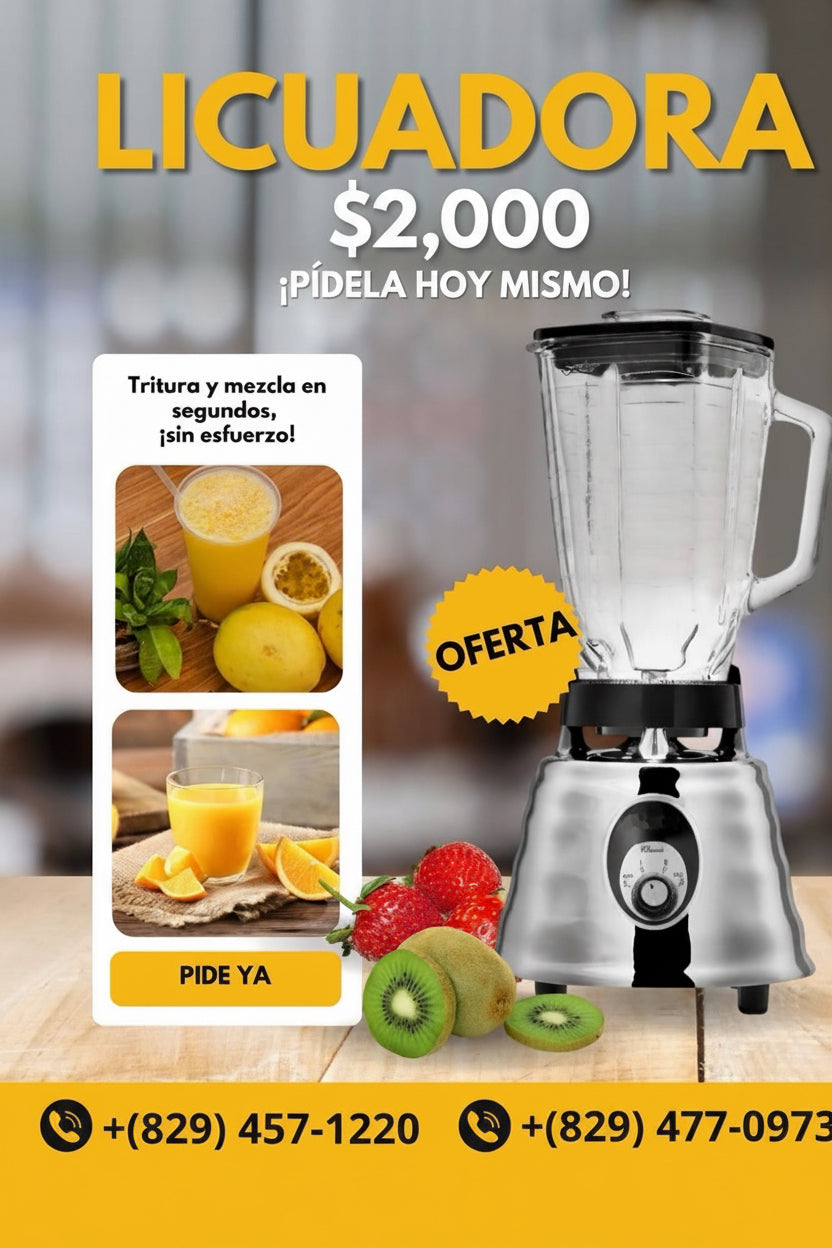 Licuadora 1.25L