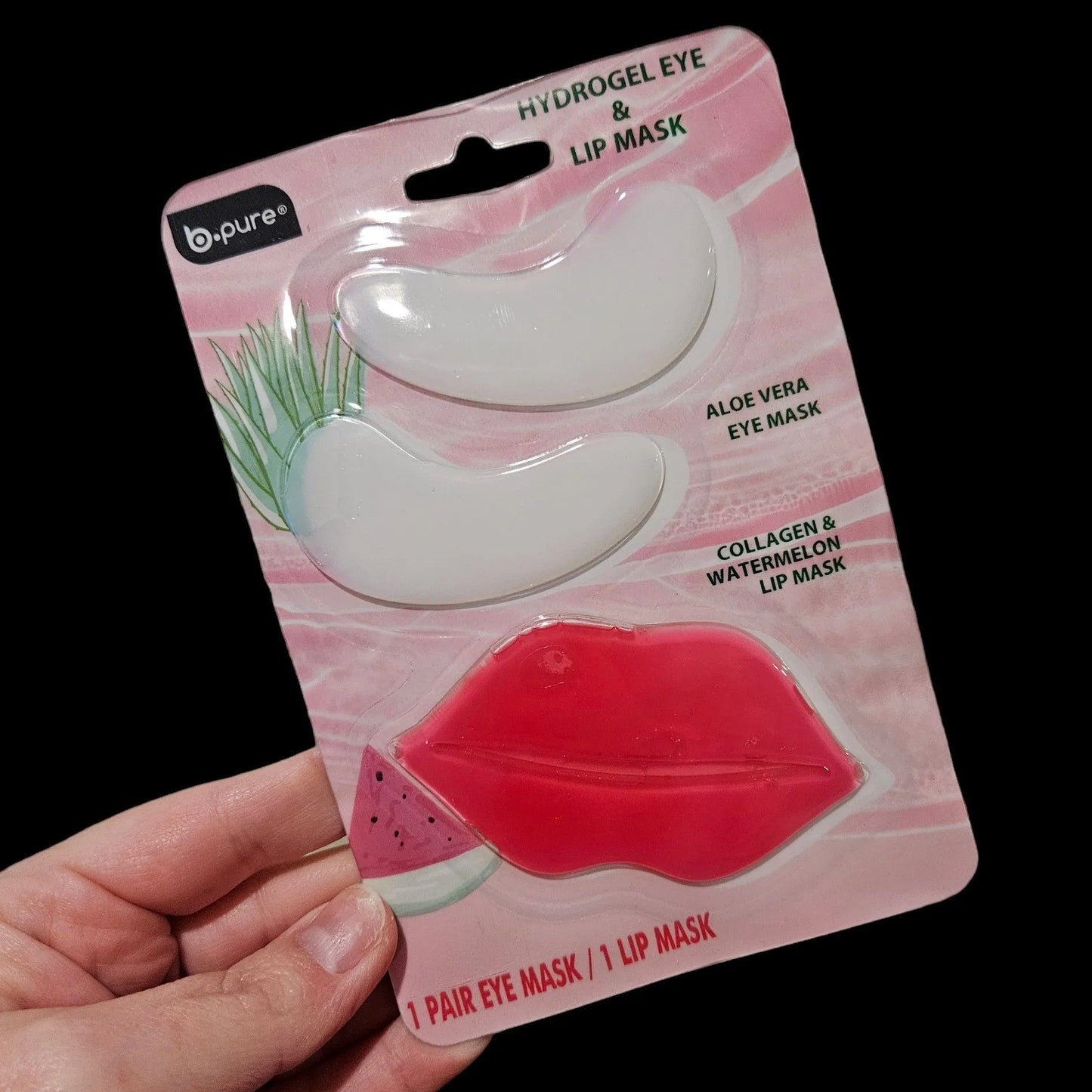 Mascarilla de Labios y Ojos Hidratante