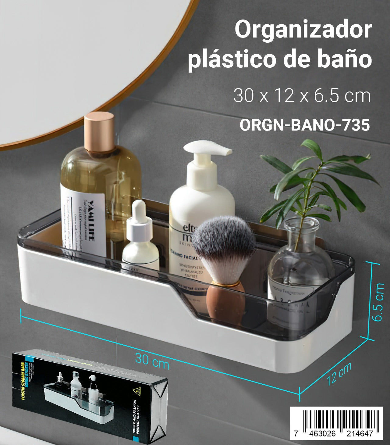 Organizador de Baño