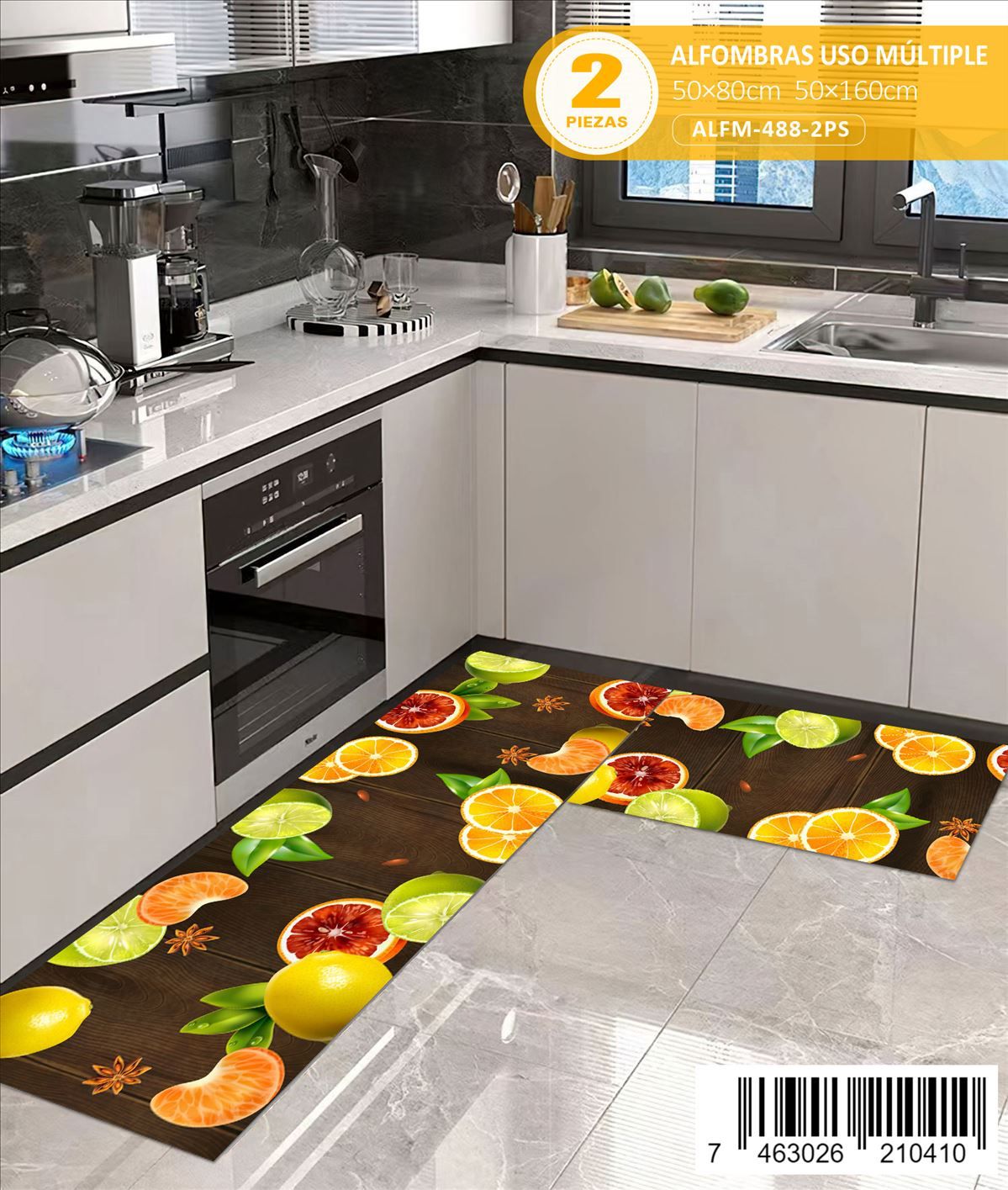 Alfombra De Cocina 2pz