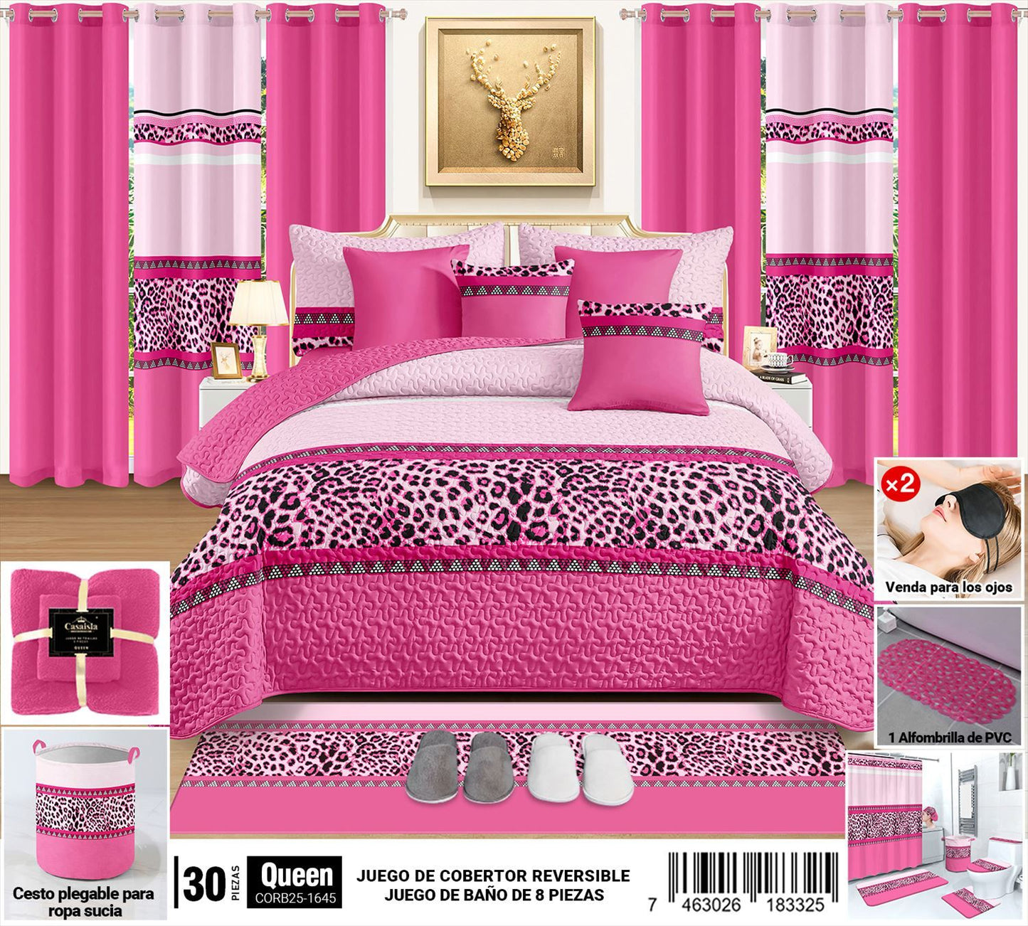 Cobertor 30 Pz Queen y King