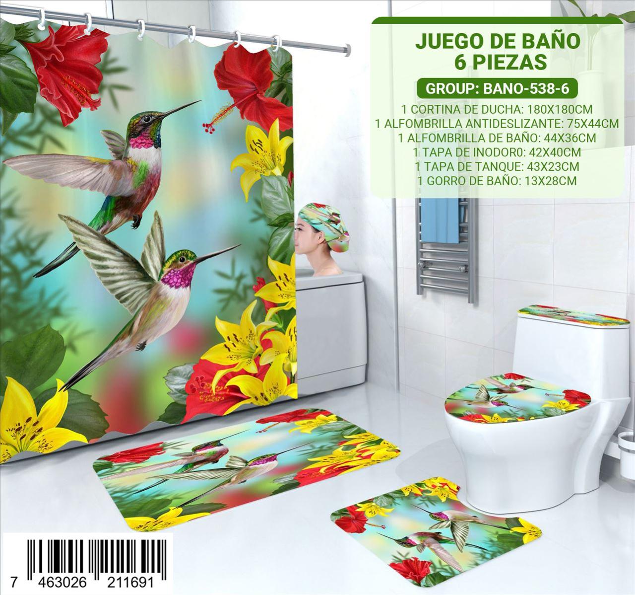 Juego de Baño de 6 pieza