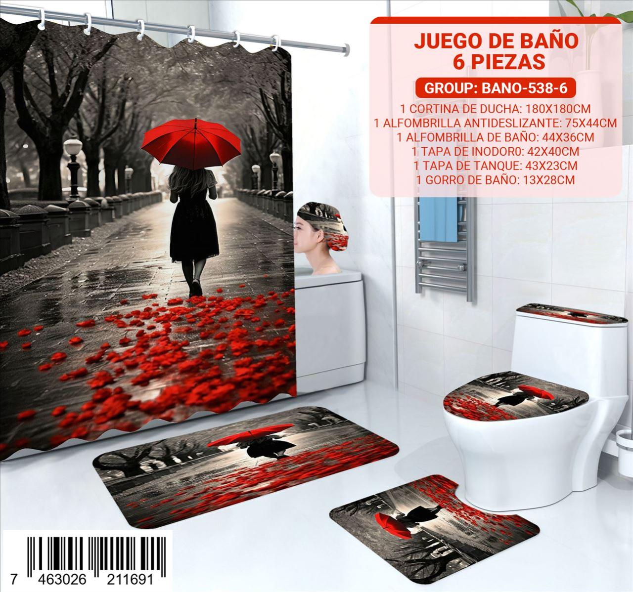 Juego de Baño de 6 pieza