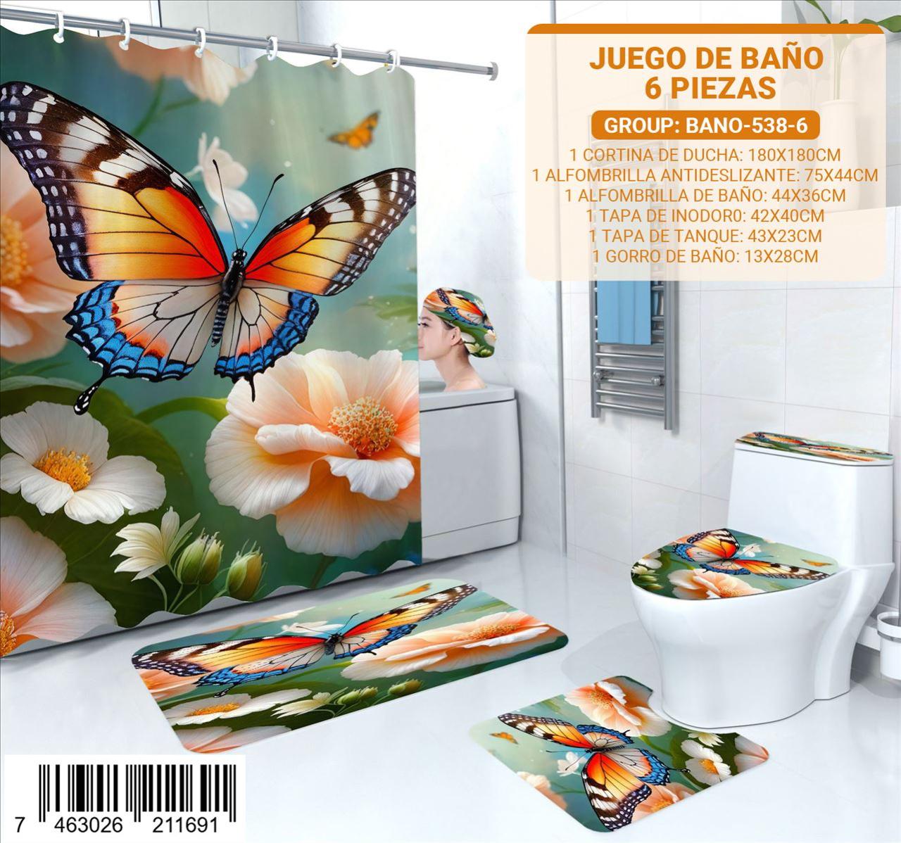 Juego de Baño de 6 pieza