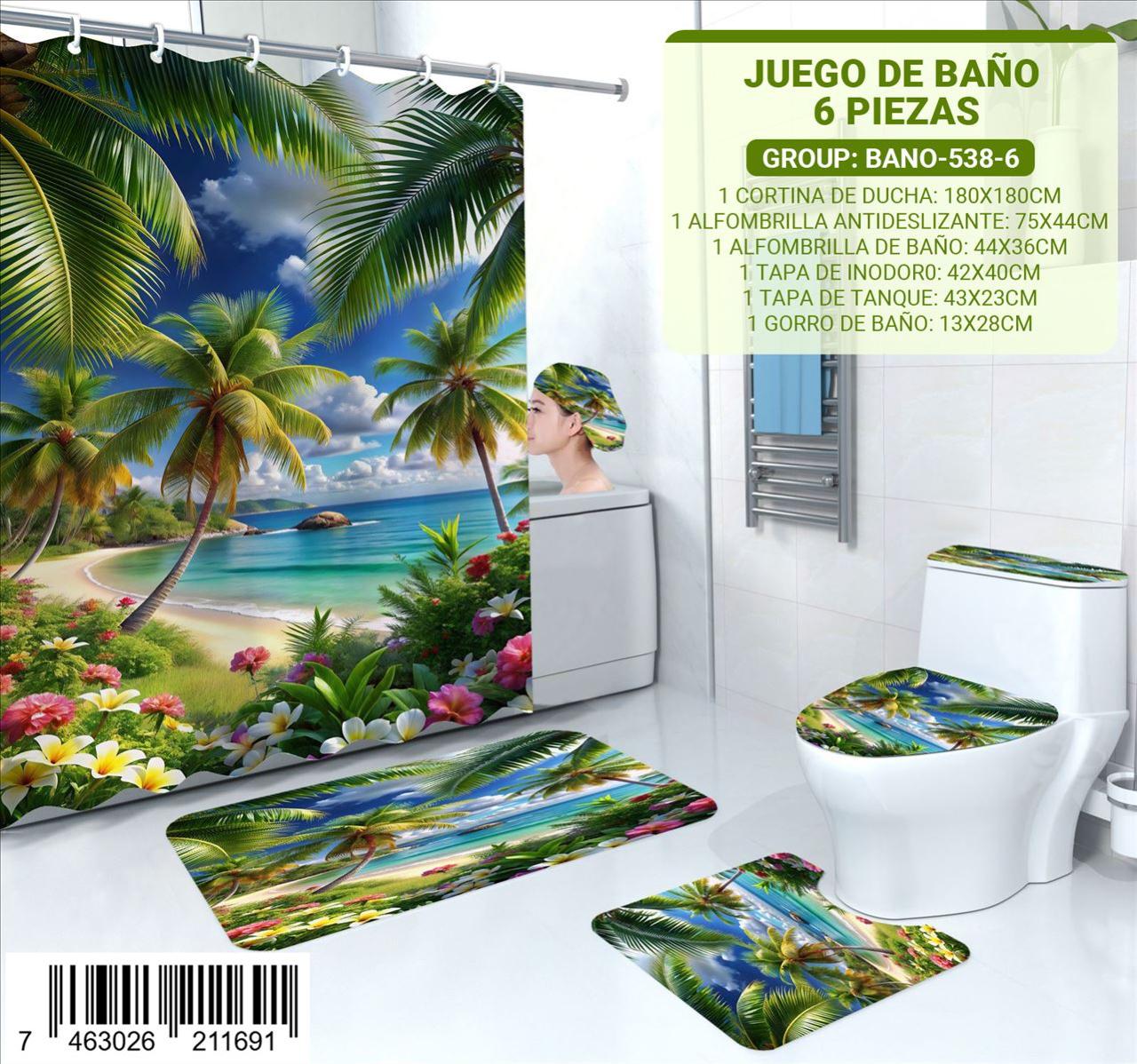 Juego de Baño de 6 pieza