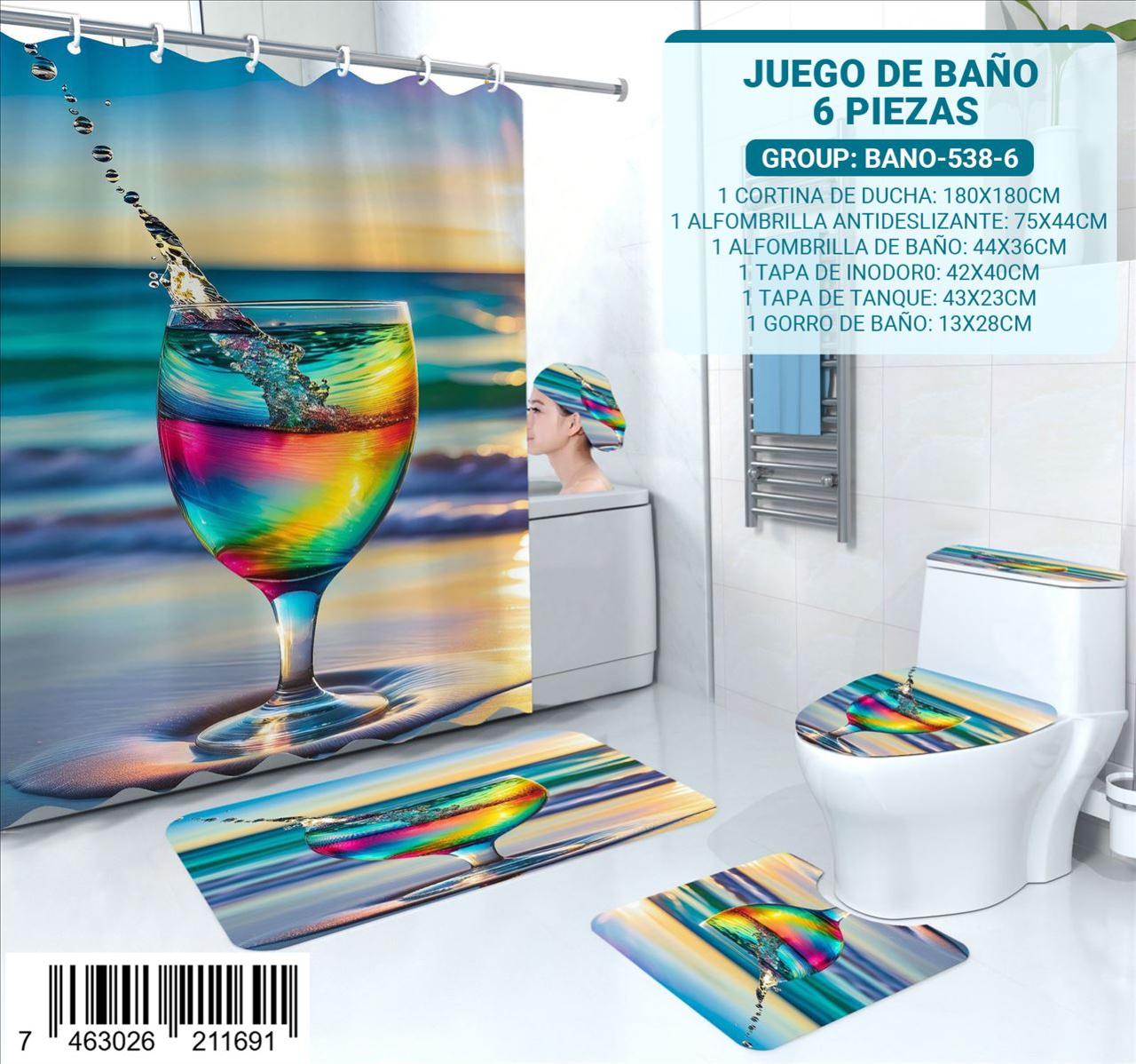 Juego de Baño de 6 pieza