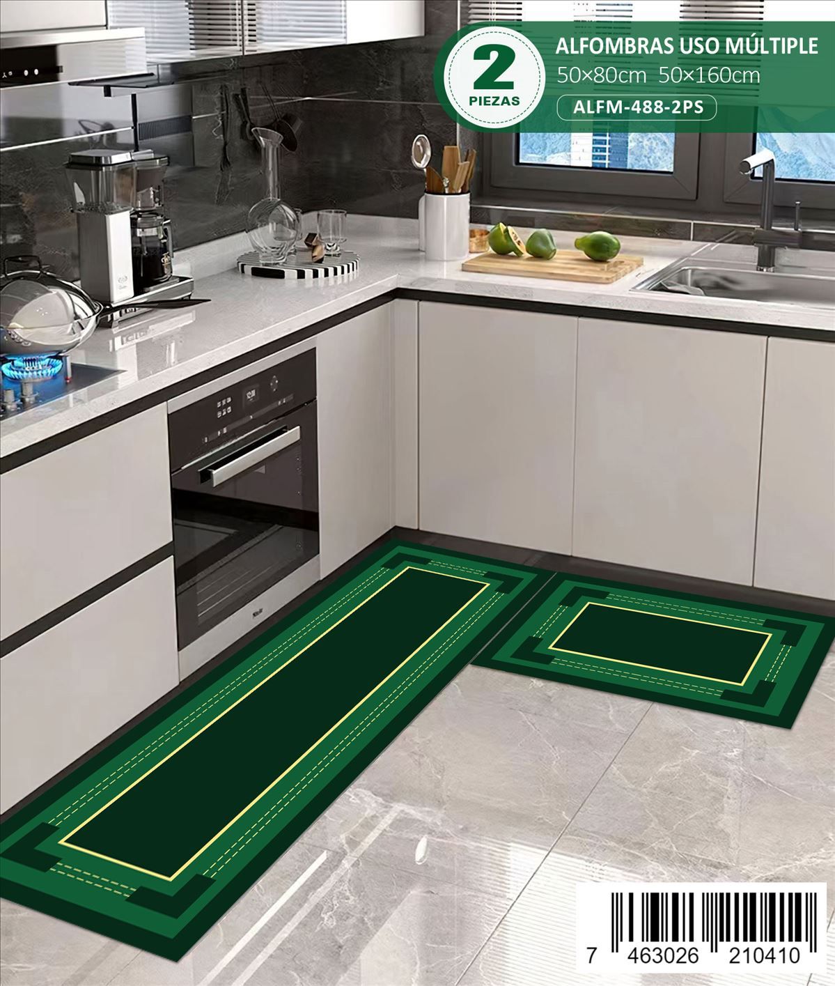 Alfombra De Cocina 2pz