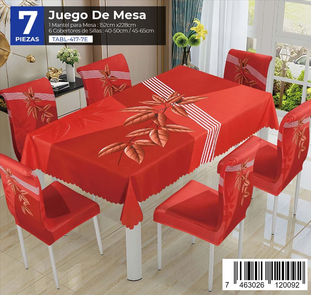 Mantel 7 Piezas