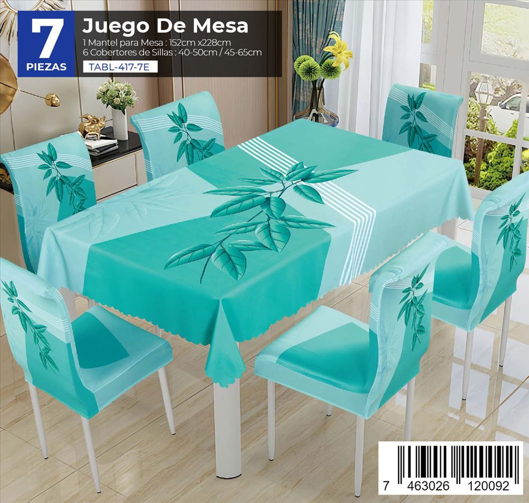 Mantel 7 Piezas