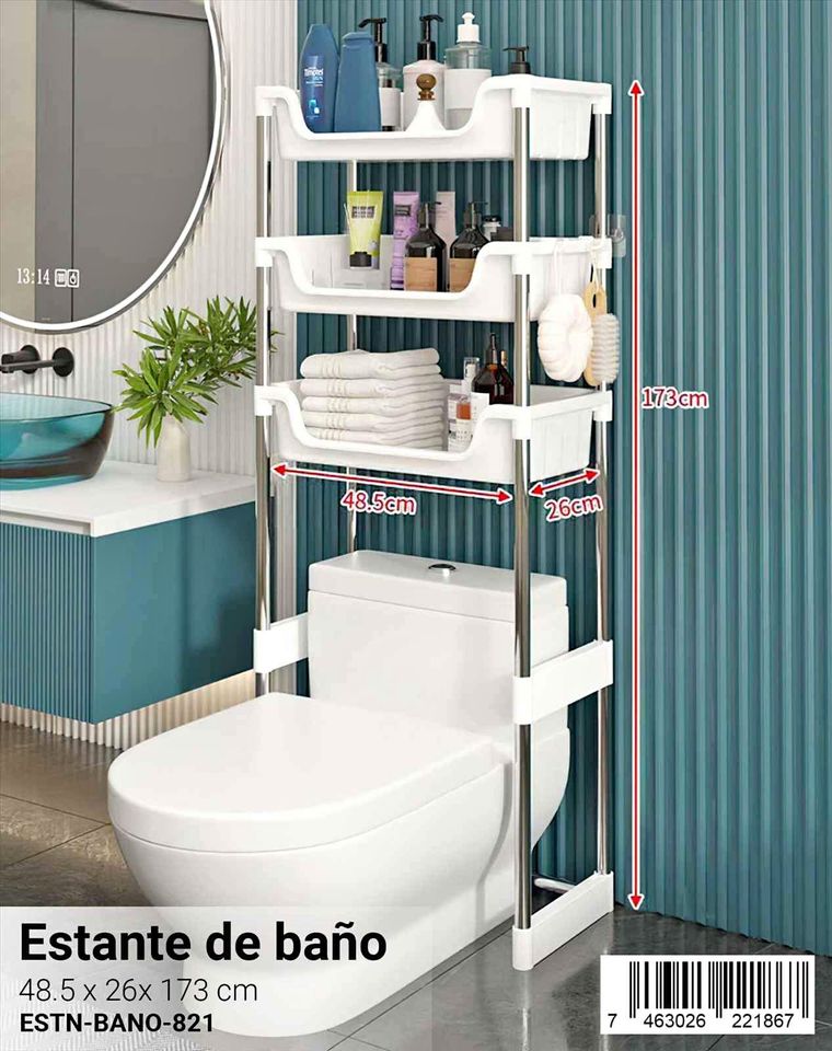 Estante de baño Grande