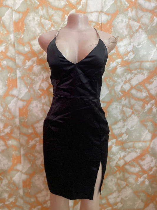 Vestido negro de noche