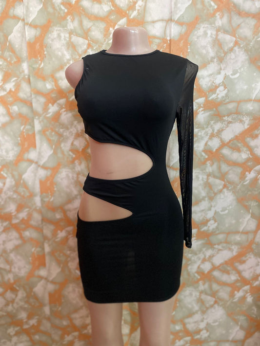 Vestido de un solo hombro