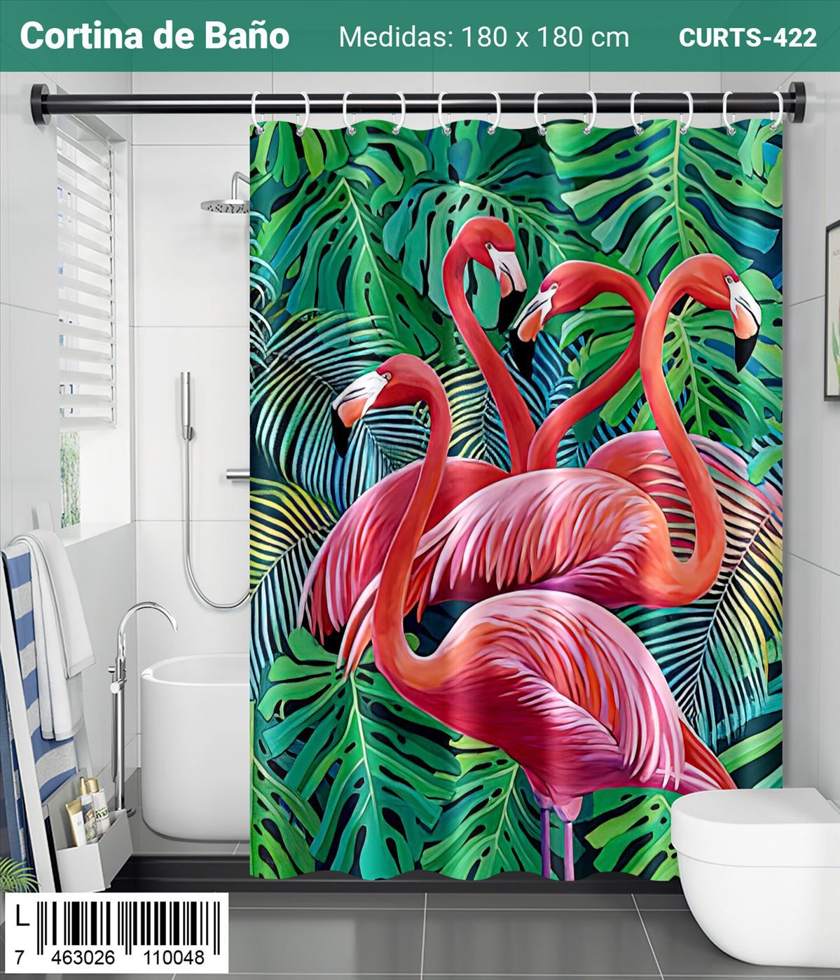 Cortina Impermeables con Diseño