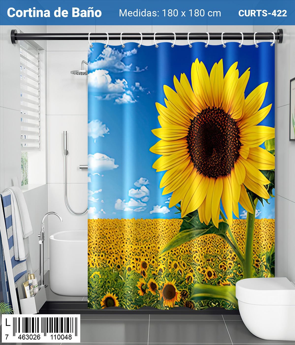 Cortina Impermeables con Diseño