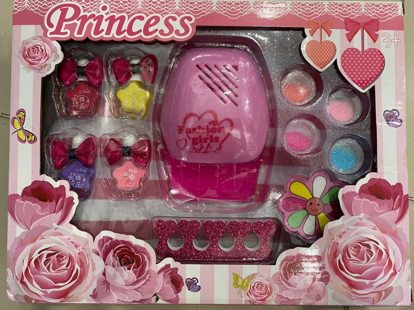 Set de uñas para niña