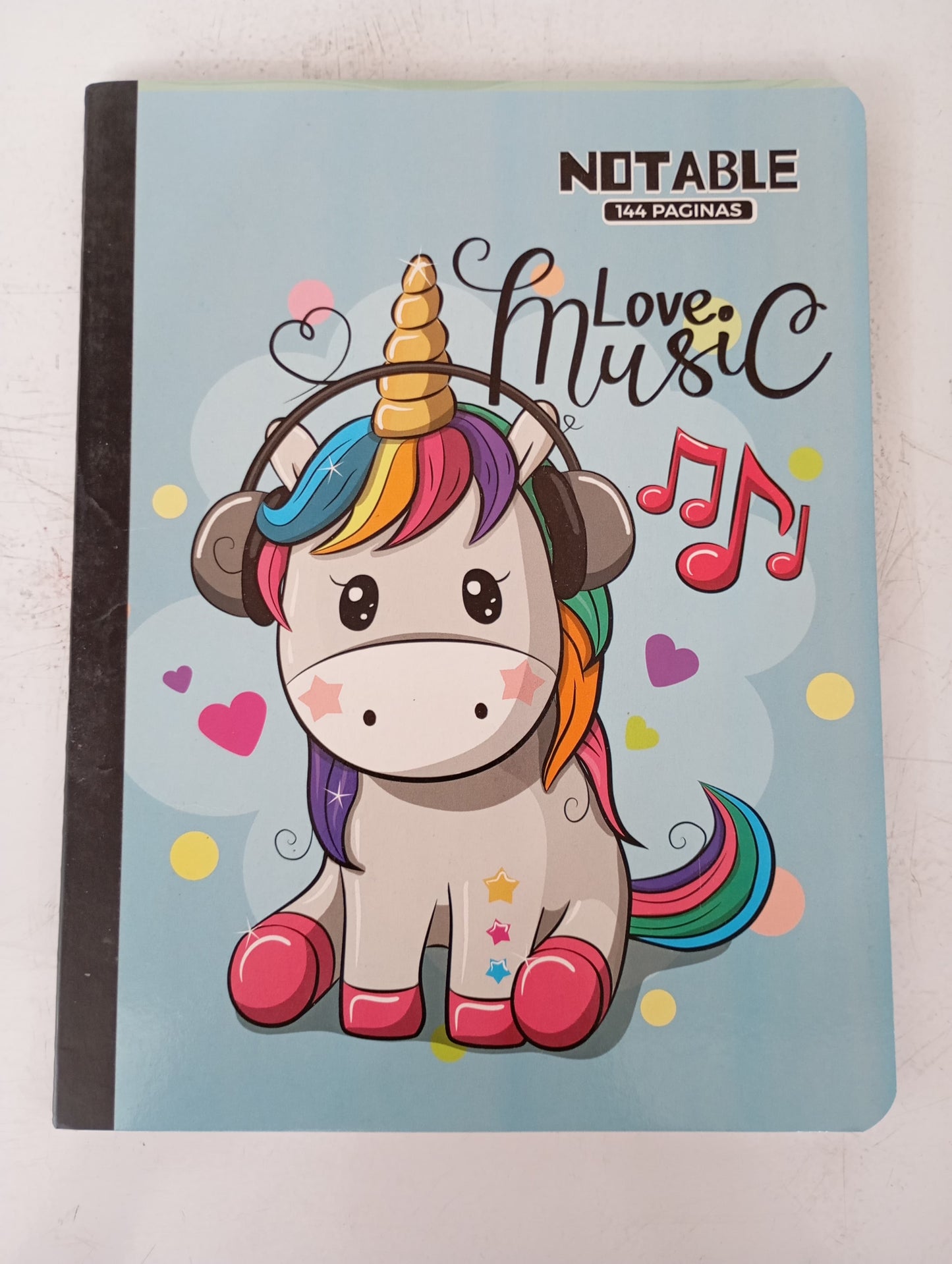 Cuaderno de 144 pagina