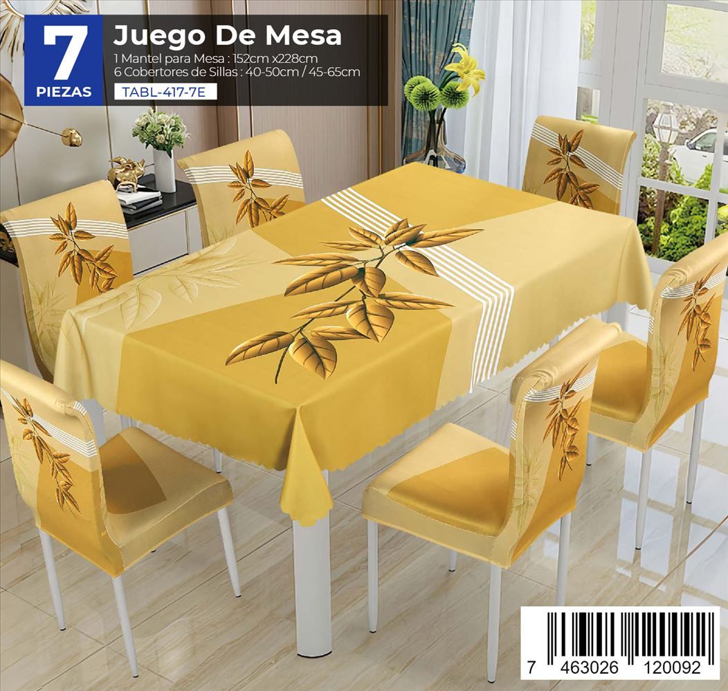 Mantel 7 Piezas