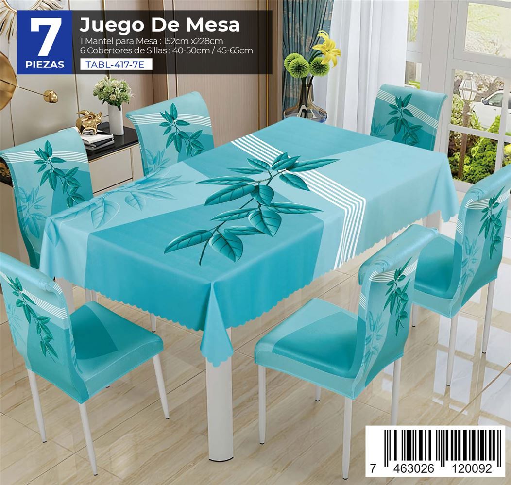 Mantel 7 Piezas