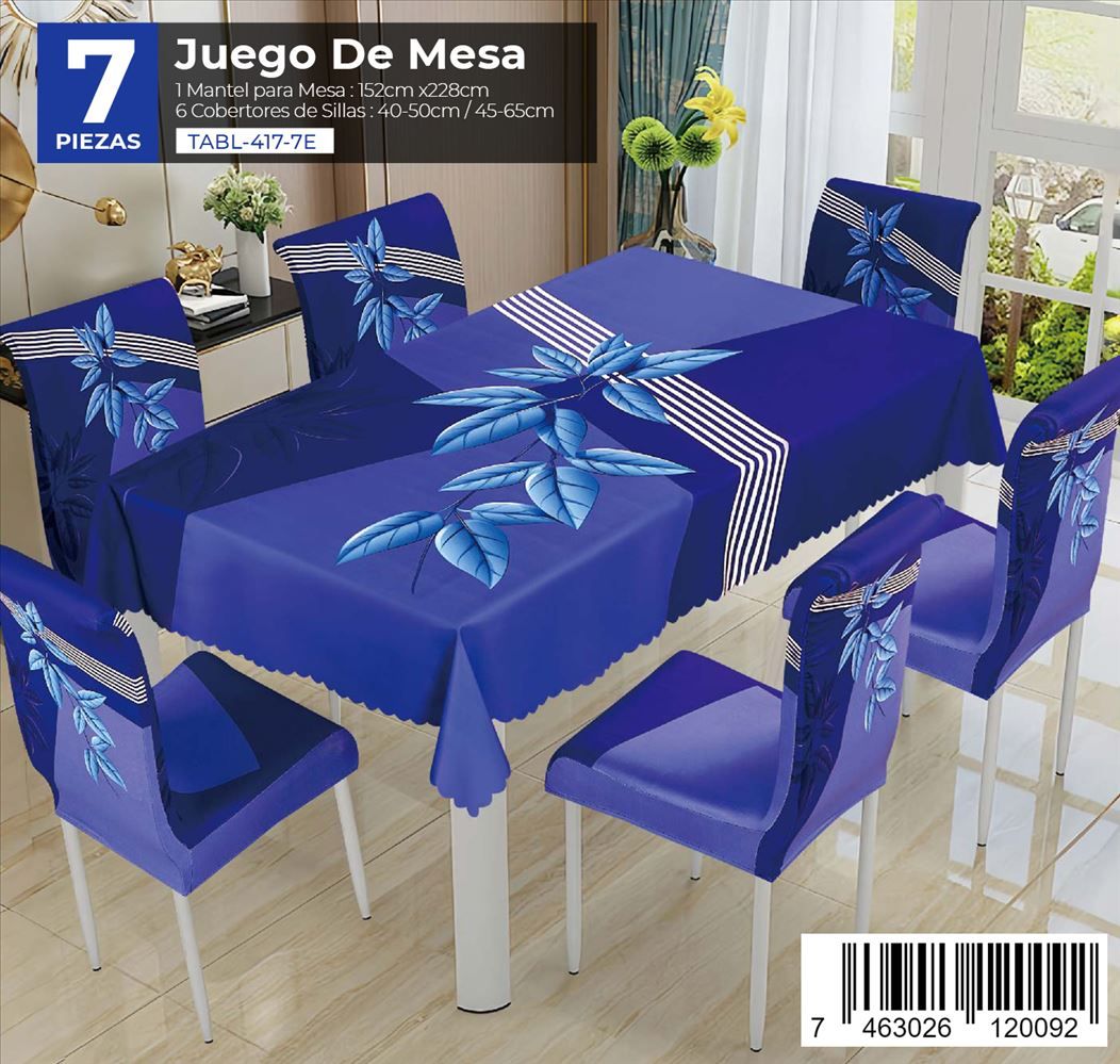 Mantel 7 Piezas