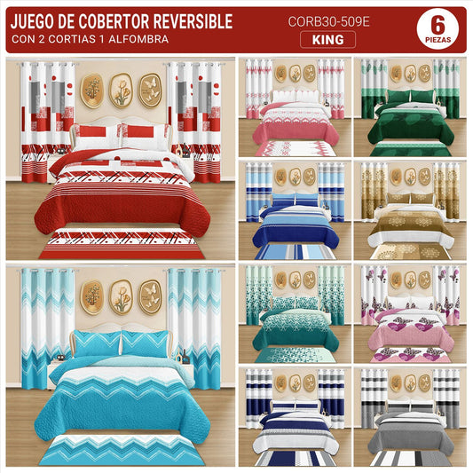 Cobertor 6 Pz Queen y King