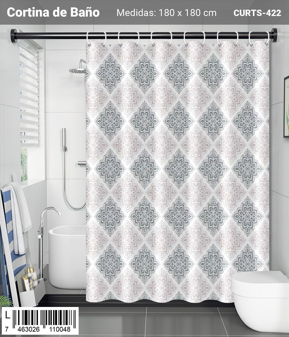 Cortina Impermeables con Diseño