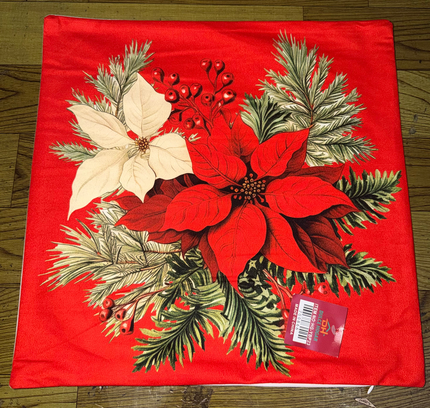 Forro de cojin Navideño