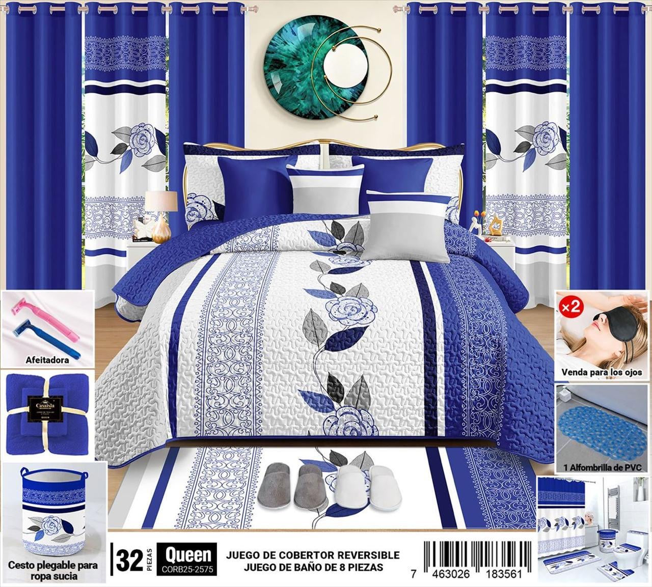 Cobertor 32 Pz Queen