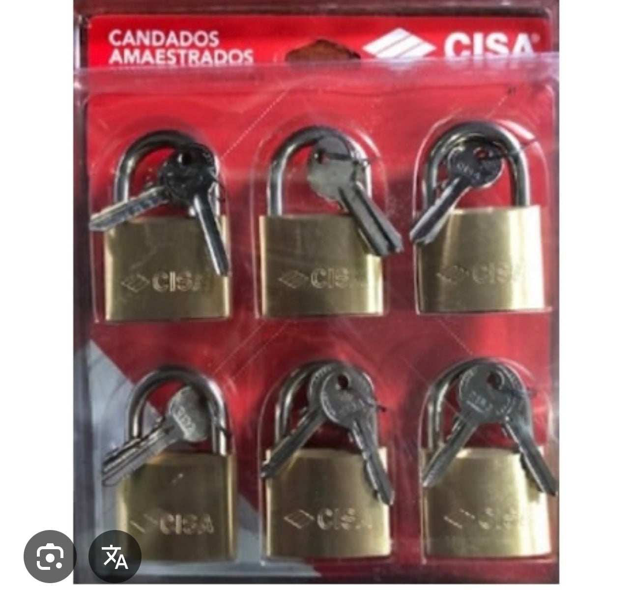 Candado Cisa Originales 100% Tamaño 60