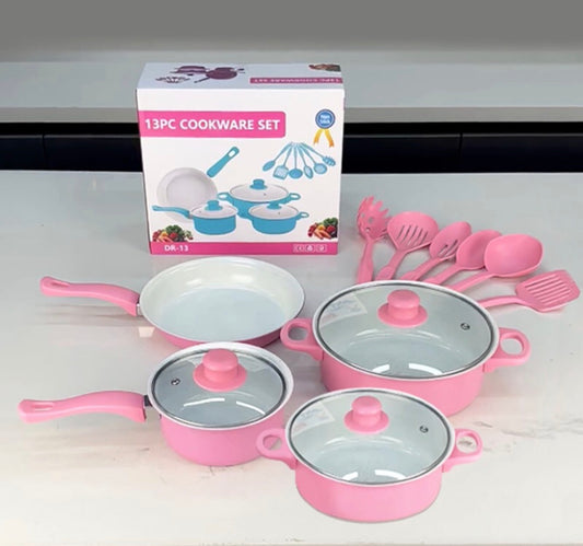 Juego De Olla Con salten 13 pieza