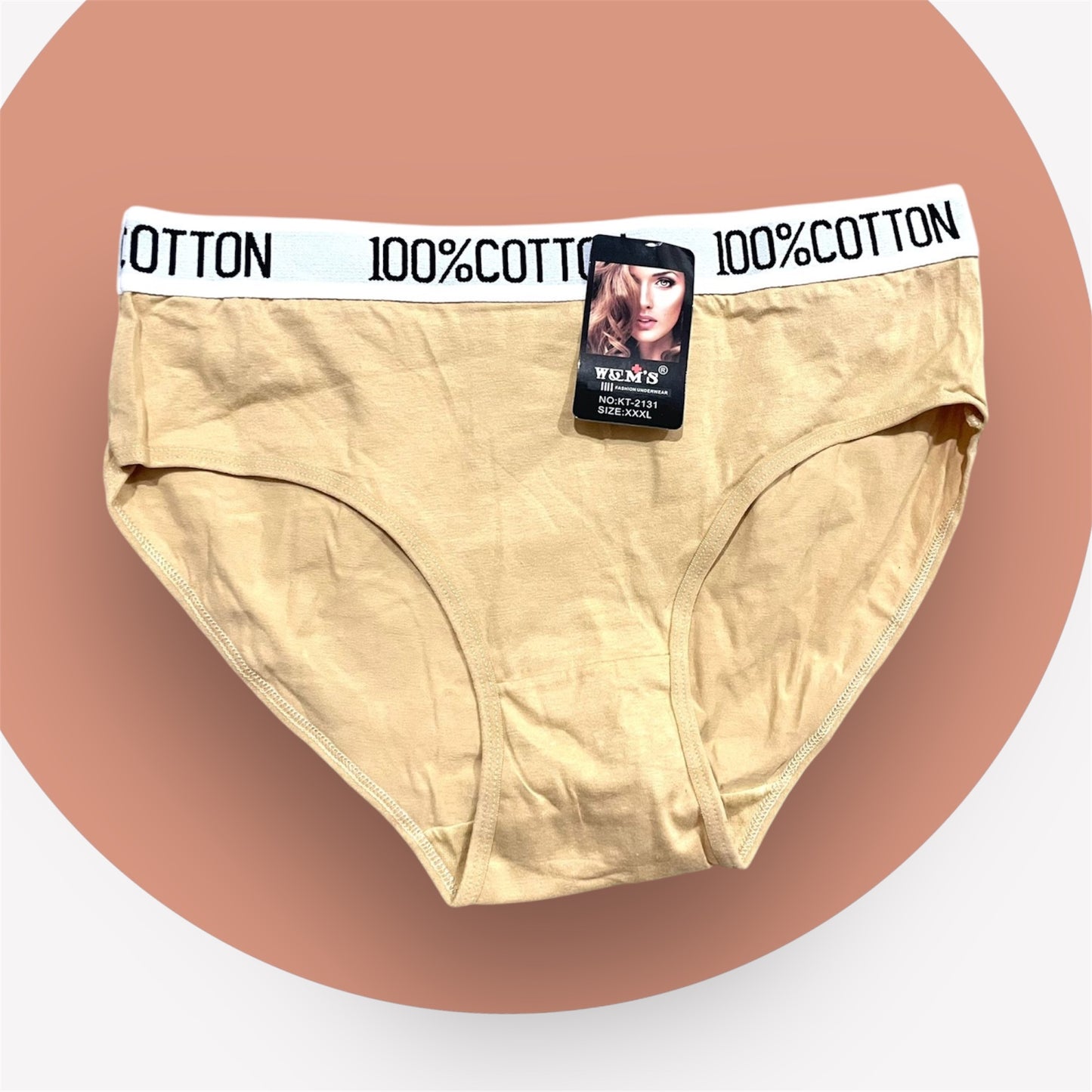 Panty importado 100%Algodon