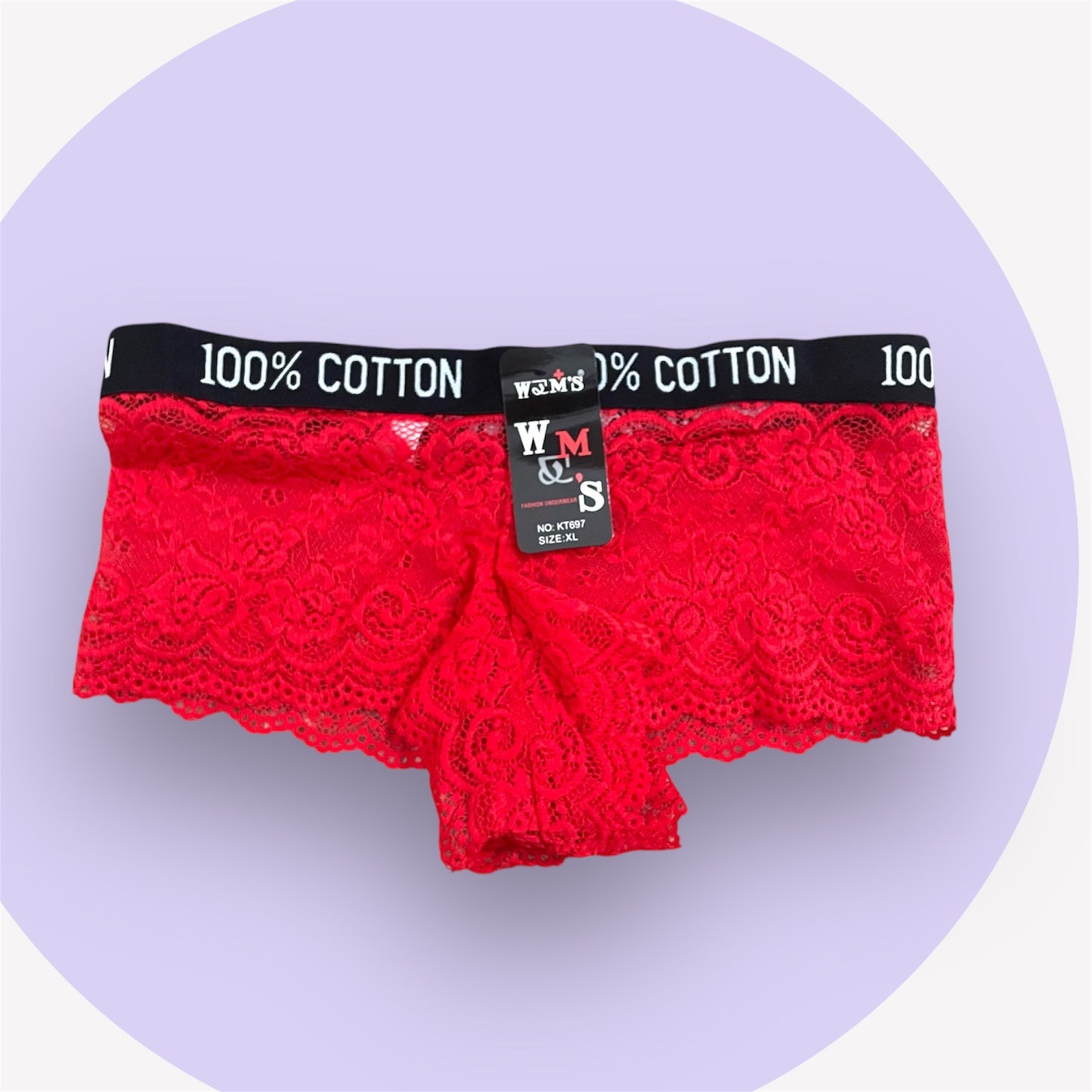 Panty Boxer 100% Cotton