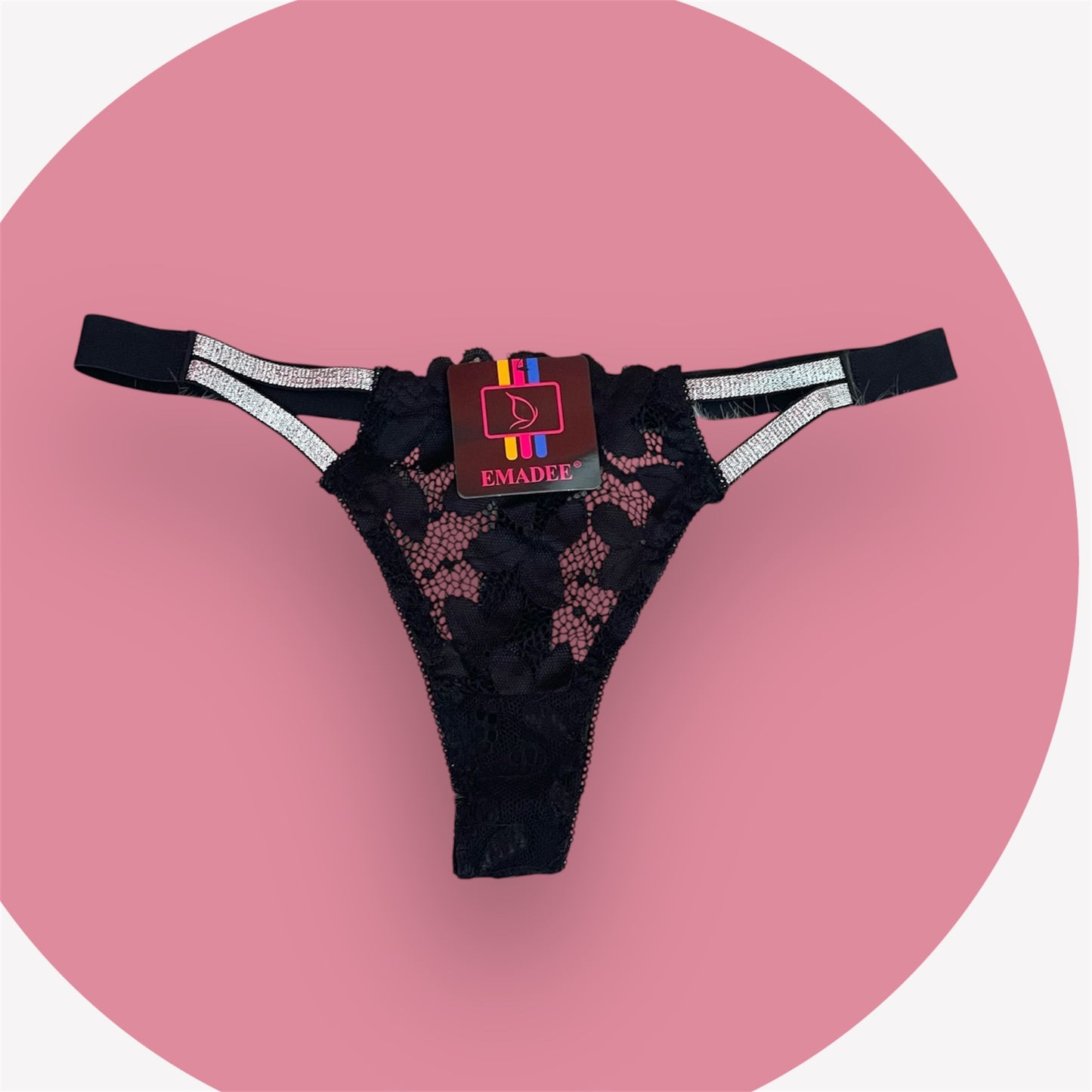Colale con Encaje Brillo