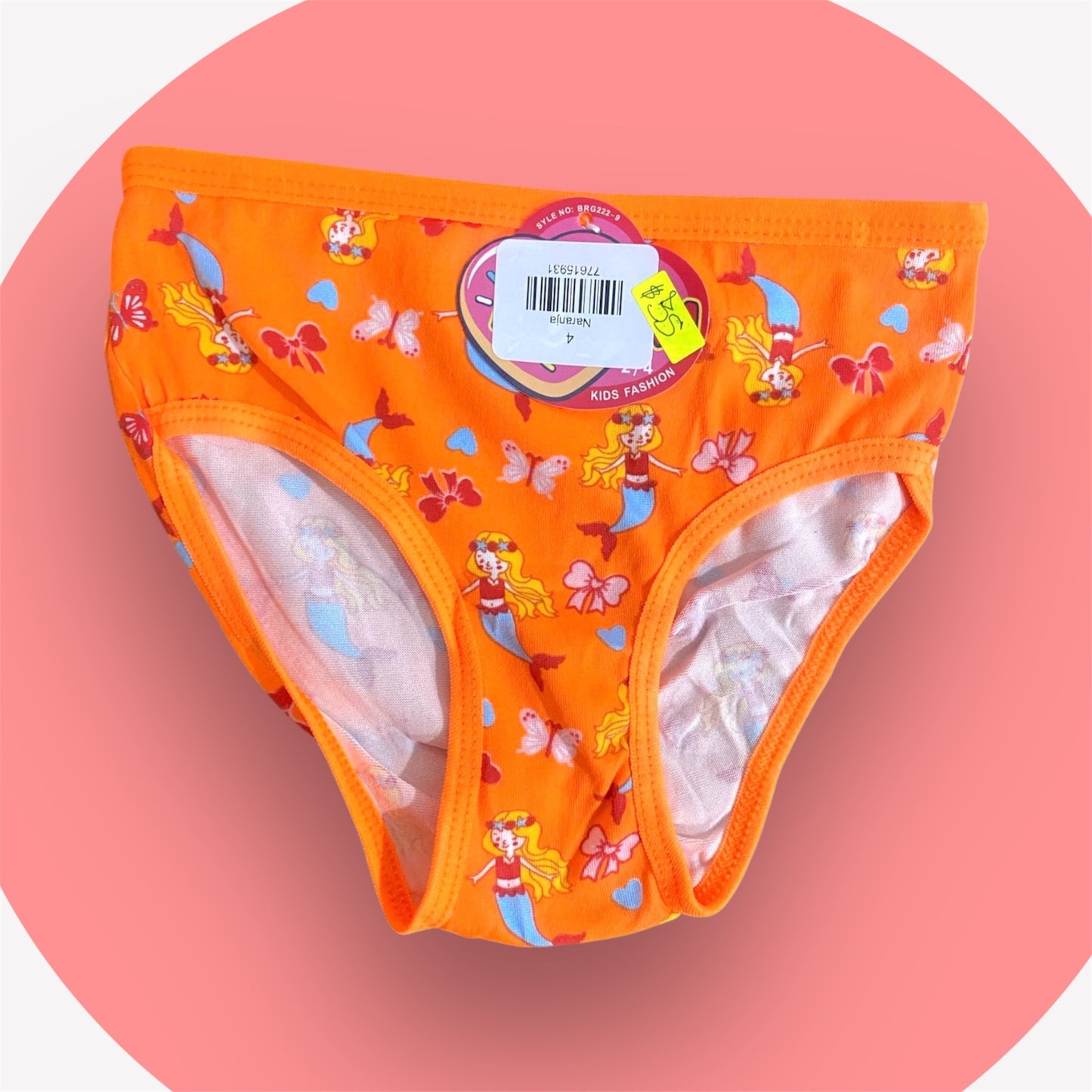 Panty Niña Mariposas