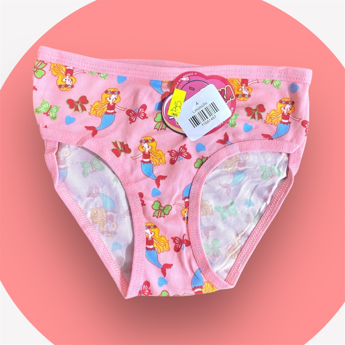 Panty Niña Mariposas