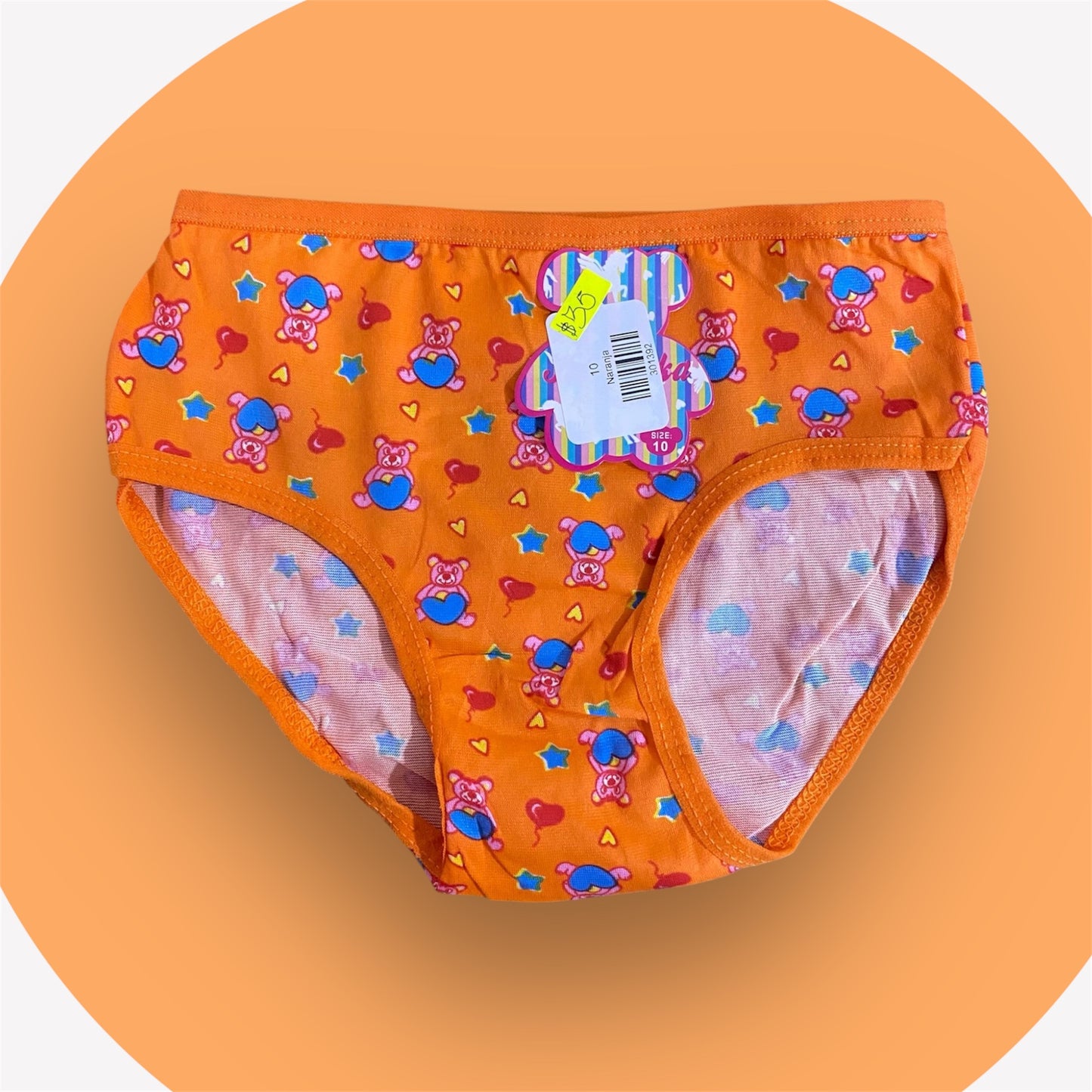 Panty De Osito de Niña