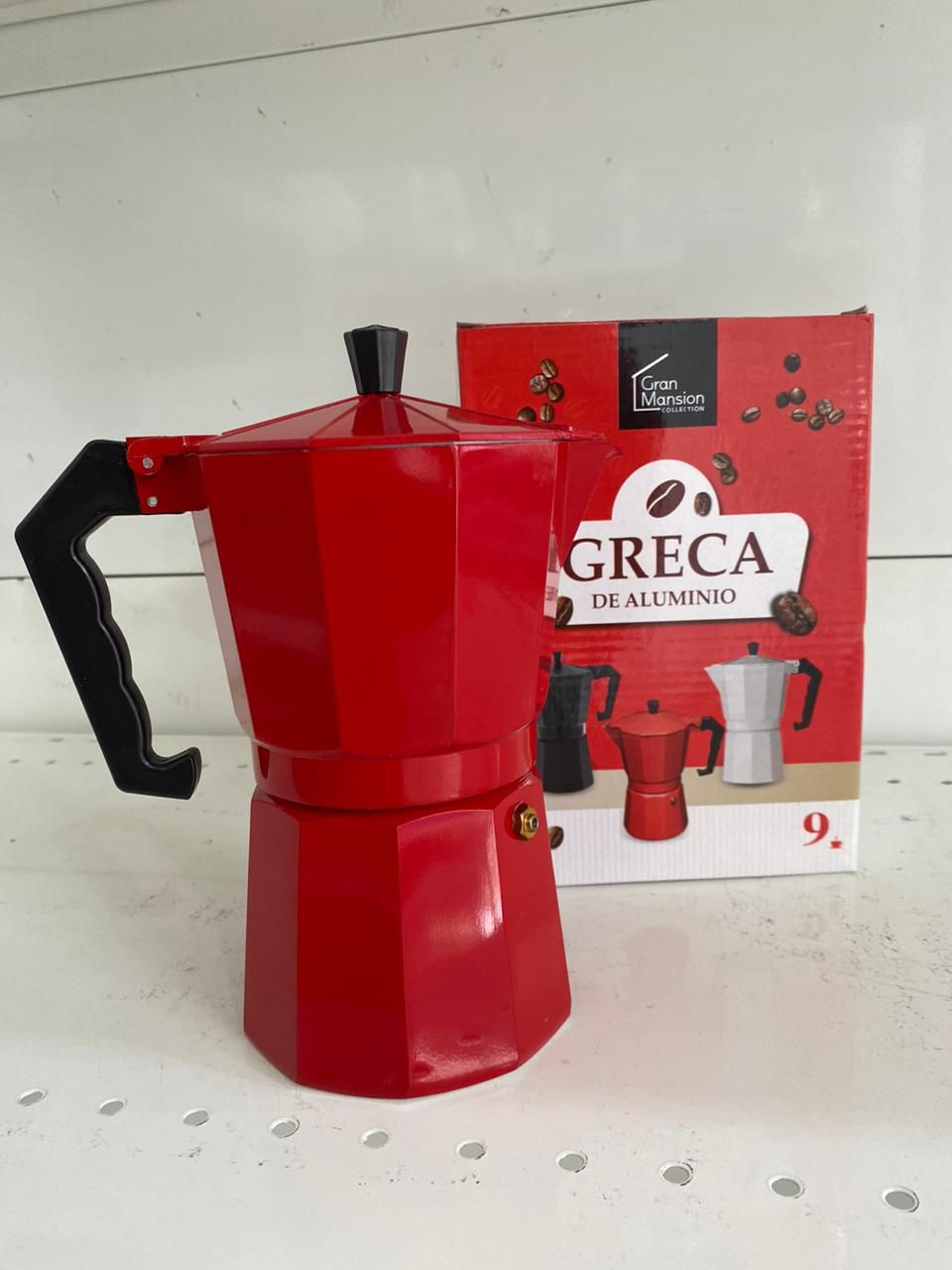 Greca 9 y 12 Tazas de Colores
