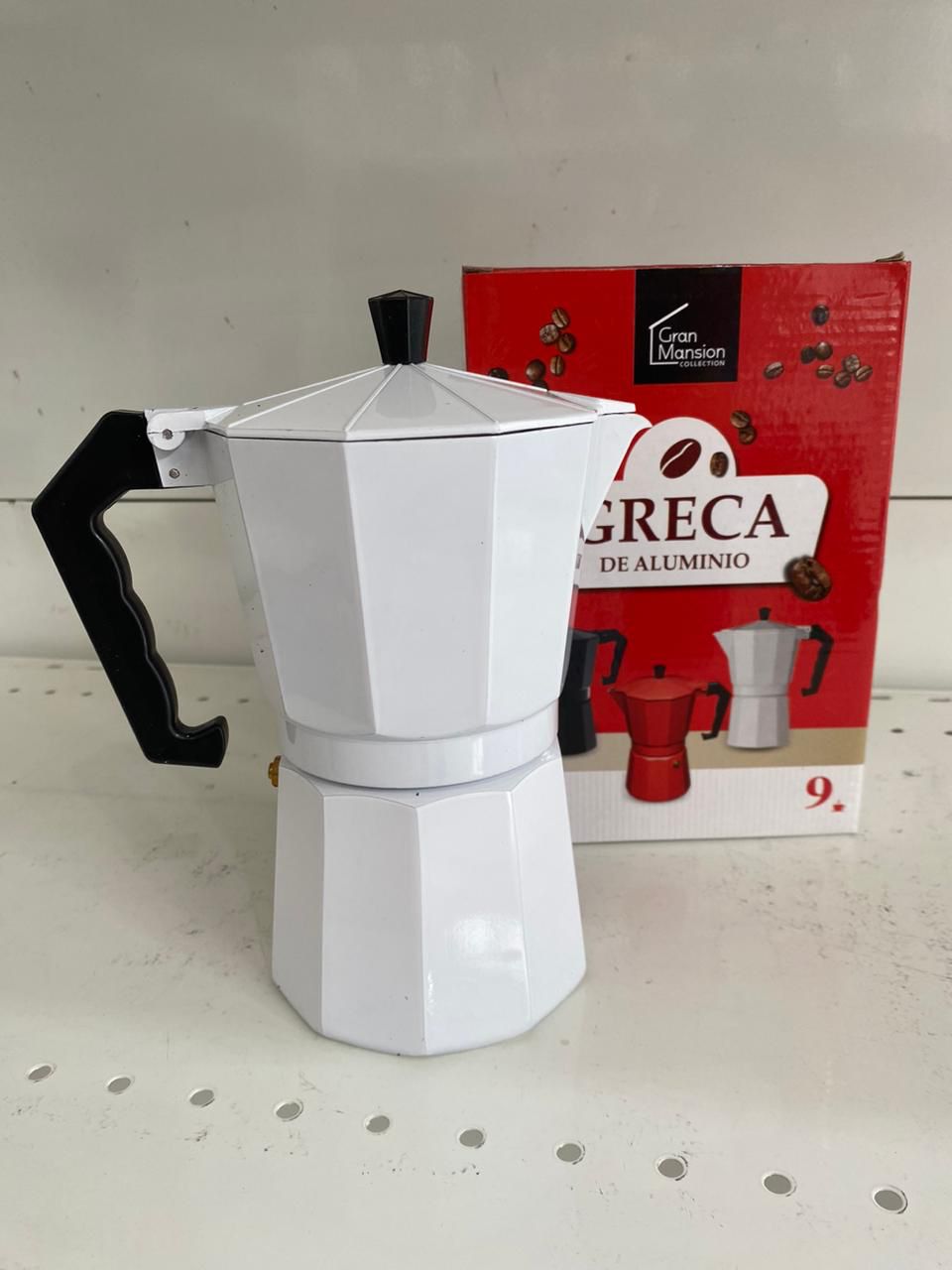 Greca 9 y 12 Tazas de Colores