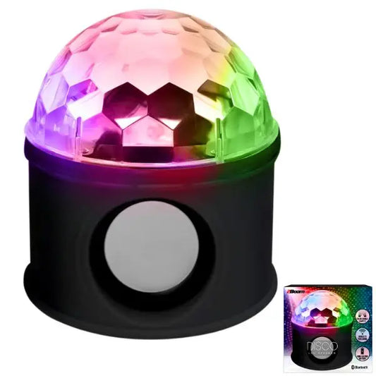 Bocina Disco luces de colores Bluetooth
