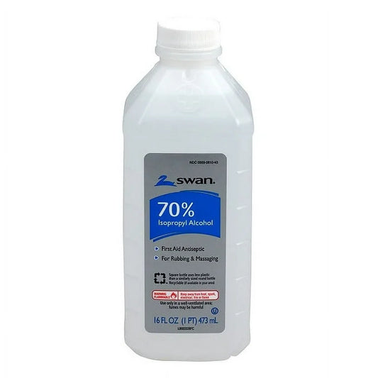 Alcohol isopropílico 70% de 16onz