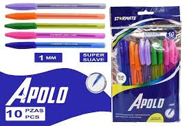 Paq. Lapicero 10 unidades