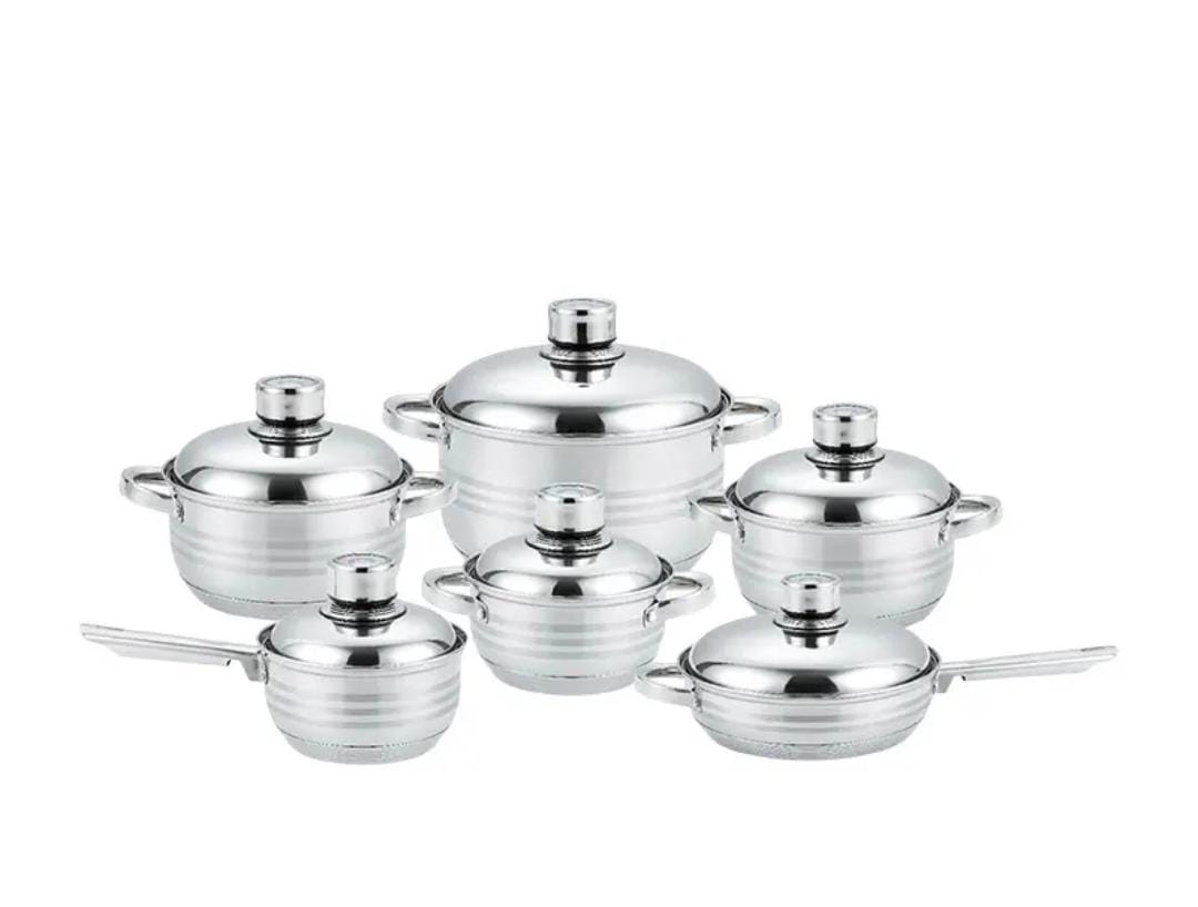 Juego de Olla 12pz Aluminio