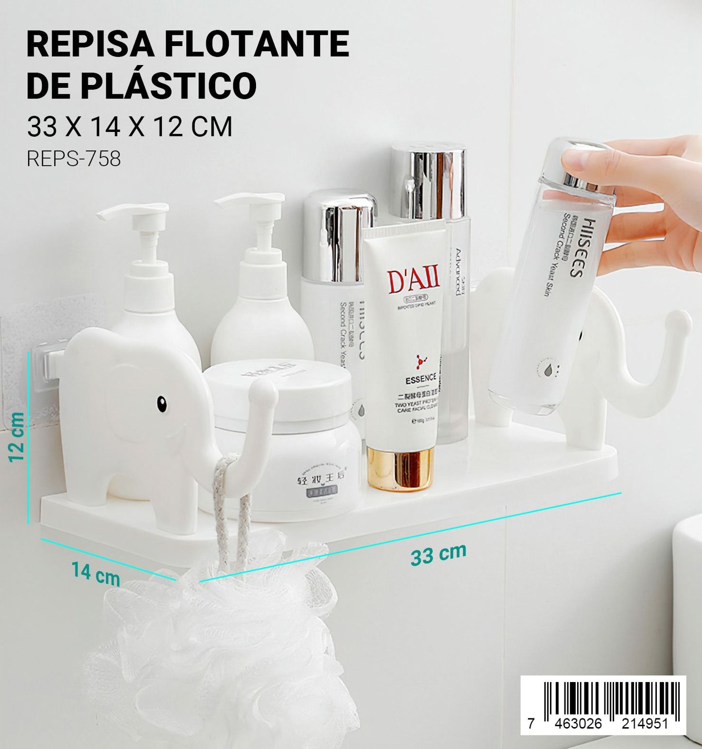 Repisa flotante