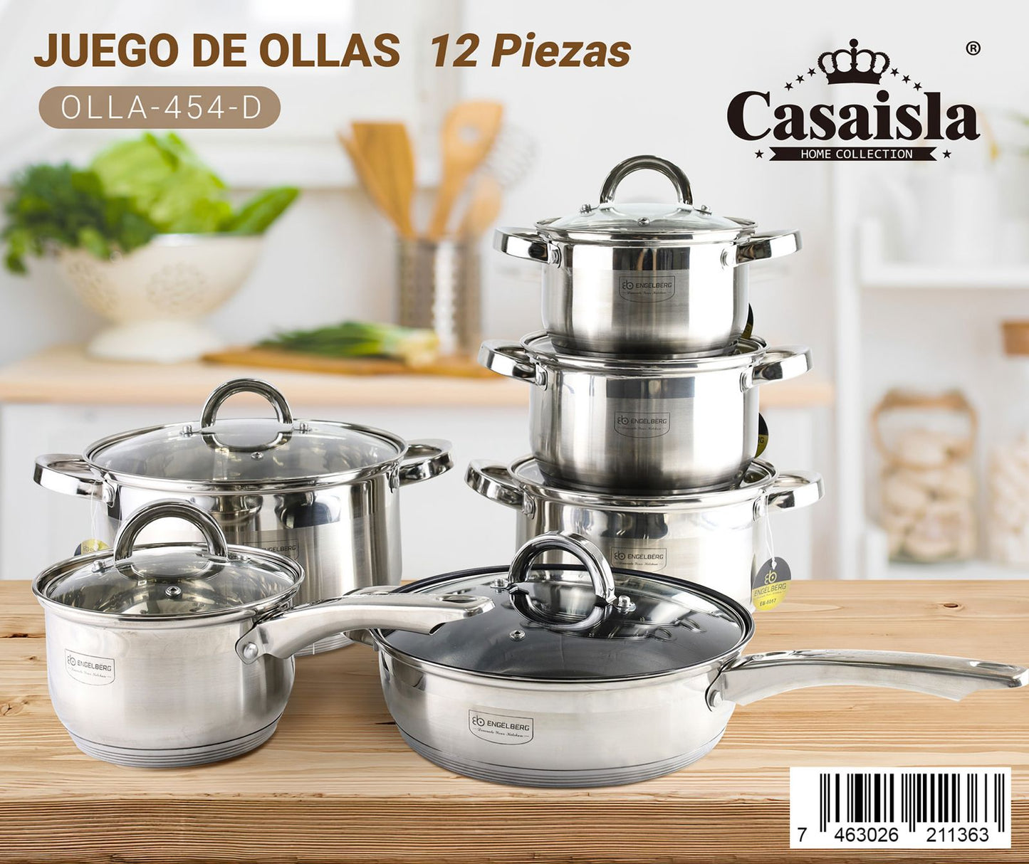Juego de Olla 12 Pz