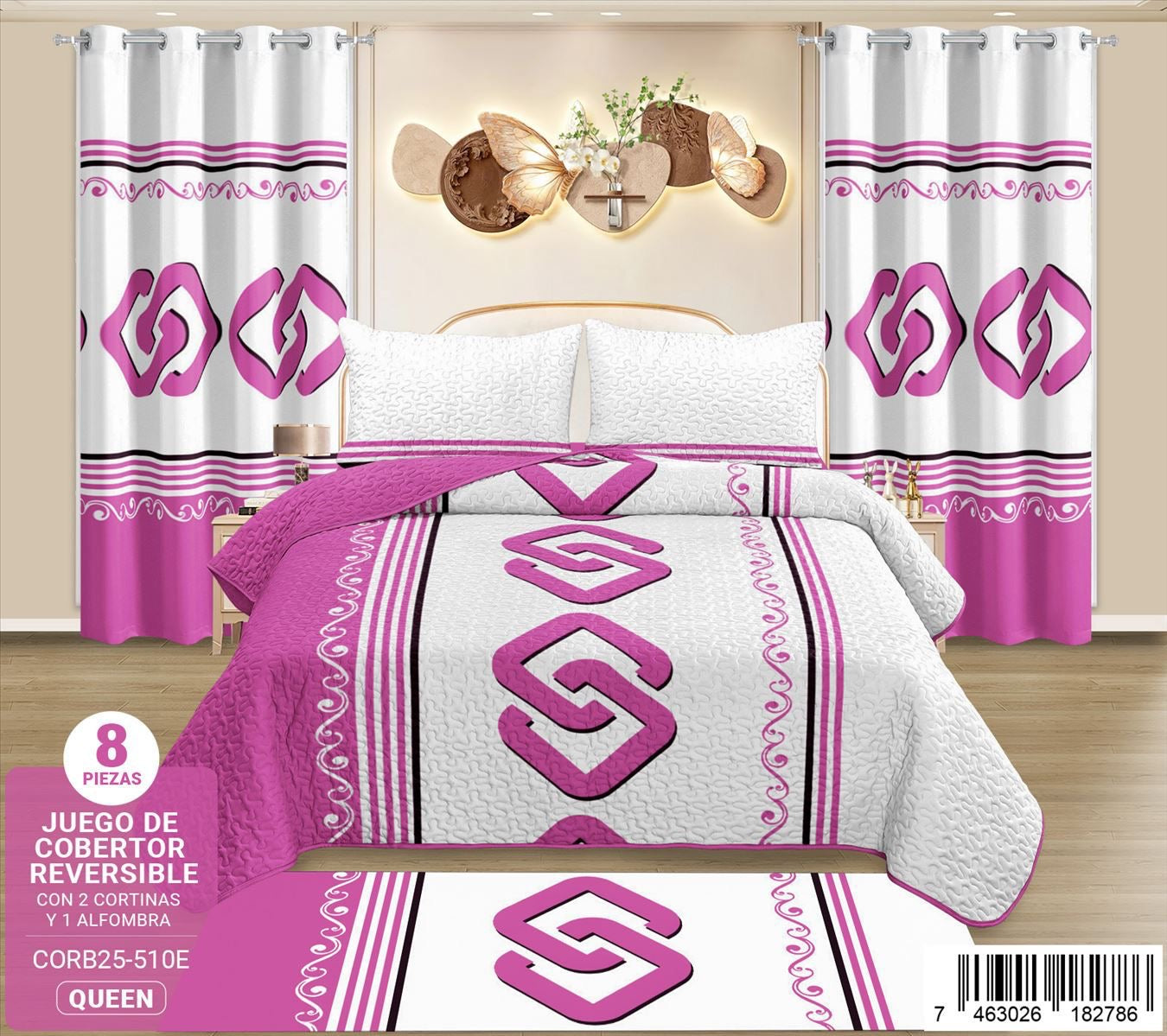 Cobertor 8 Pz QUEEN y King