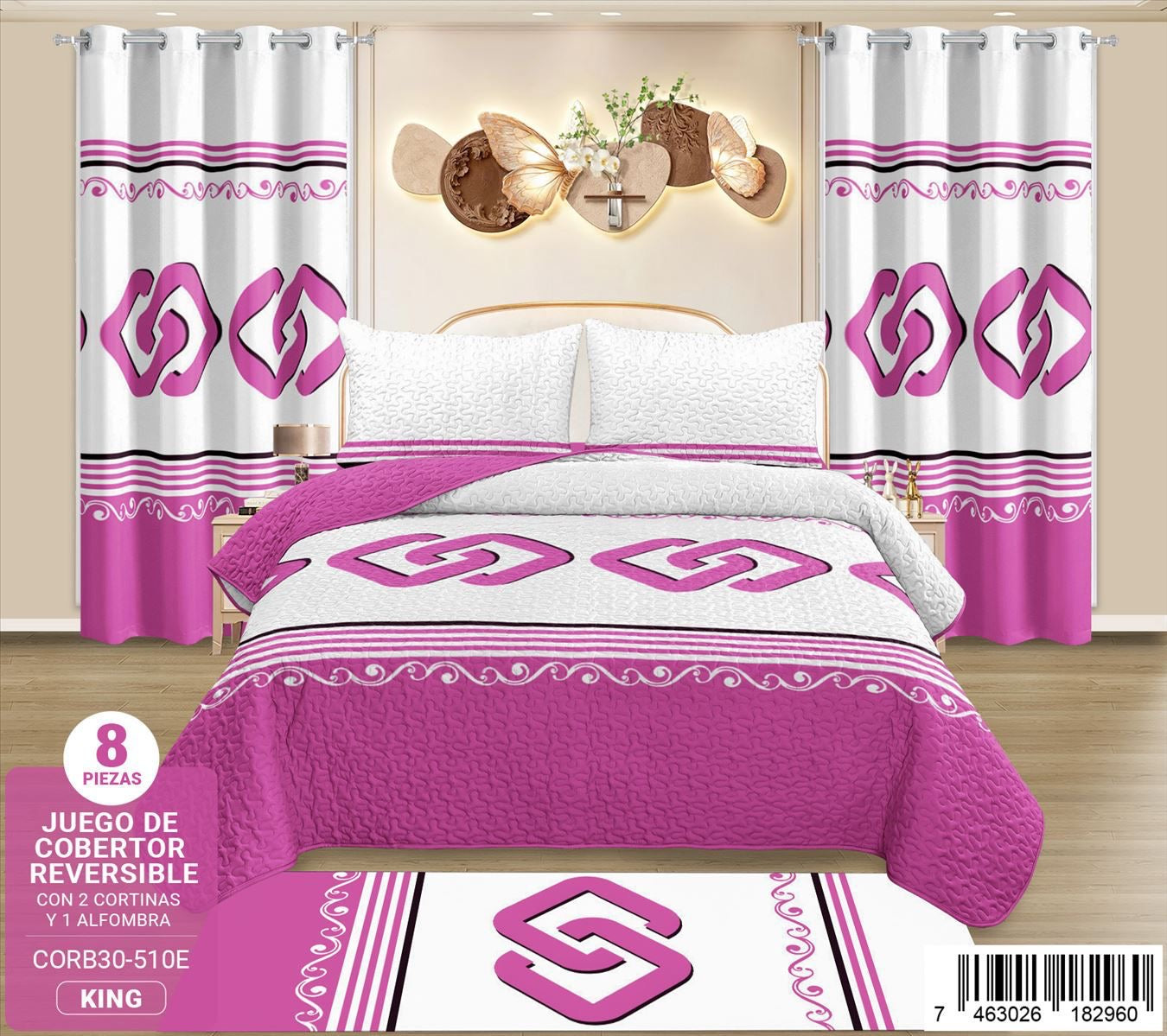 Cobertor 8 Pz QUEEN y King