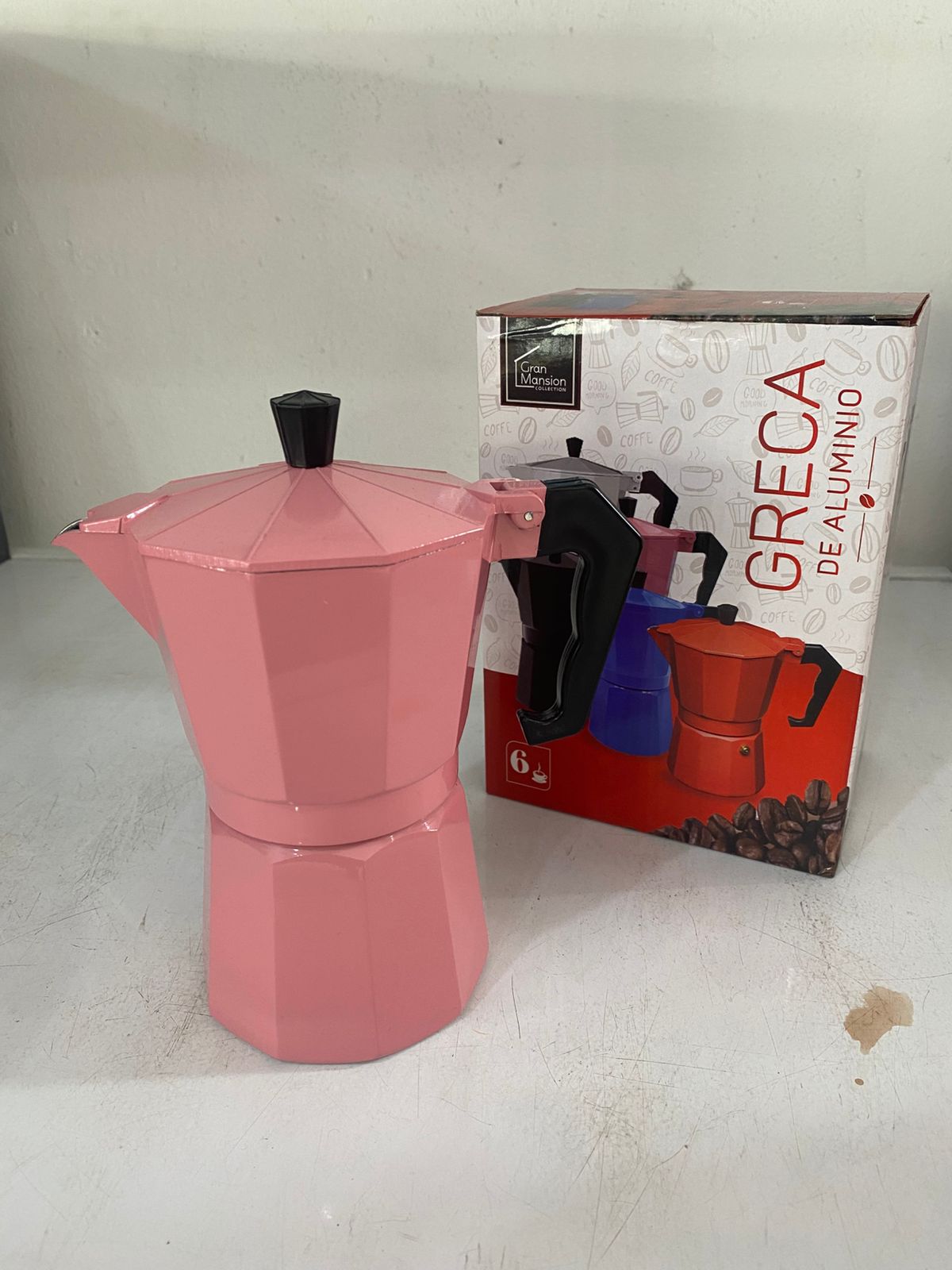 Greca 3, 6, 9 y 12 Tazas de Colores